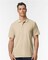 Gildan® Softstyle Adult Pique Polo Short Sleeve Crew-Neck T-Shirt